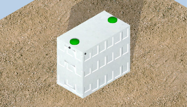 31300 Litre 3 piece septic tank